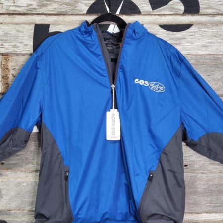 Quarter Zip Jacket Blue/Grey
